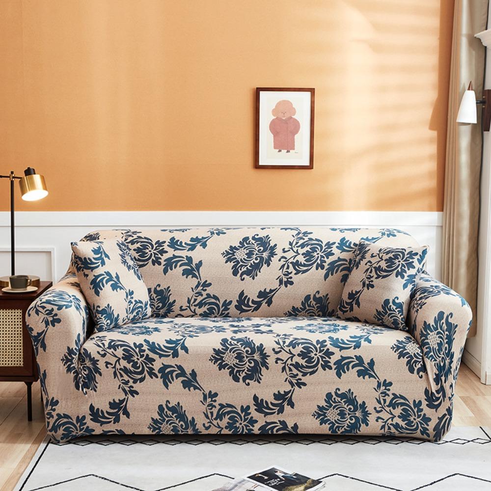 Elastic Sofa Slipcover Full Coverage Non Slip Stretchable Sofa Protector for Home Decor