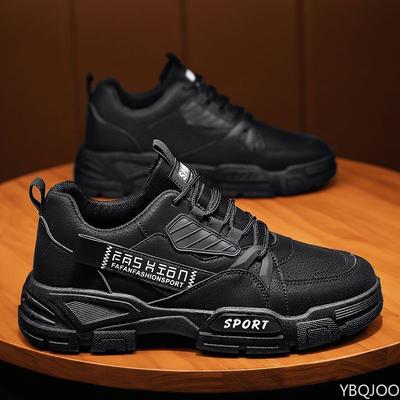 Herren Herbst neue atmungsaktive vielseitige Sportschuhe mit dicker Sohle rutschfest verschleißfest täglich lässige Herrenschuhe