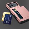 Case for IPhone 17 Air 16 15 14 Plus 13 12 11 Pro Max 16e 13Mini 12Mini With Wallet Card Holder Shockproof Protective Cover