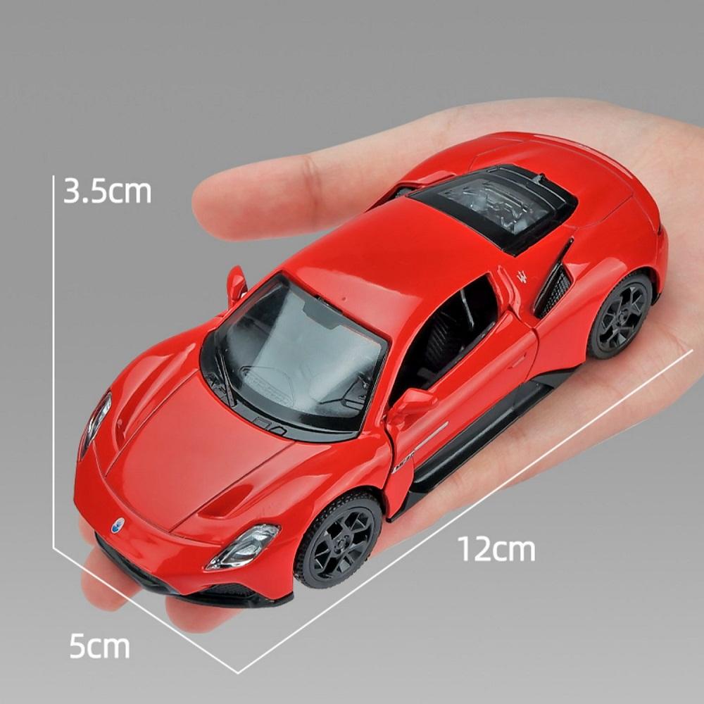 Maserati MC20 Supercar 5 Inch Metal Car Simulation Exquisite Diecast & Toy Vehicle RMZ City 1:36 Alloy Model Gifts For Children