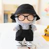 Doll Clothes Set for 15/17cm La Bubu Overalls Glasses Hats And Shoes Set Stylish Dolls Wardrobe Accessories