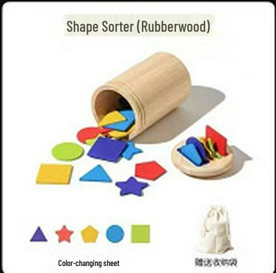 

Solid Wood Color Sorting Cylinders: Children s Shape Recognition & Fine Motor Skills Educational Toy