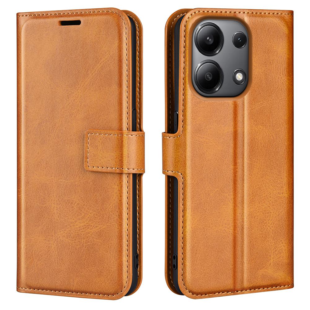 For Xiaomi Redmi Note 13 4G Leather Wallet Case Flip Phone Cover Magnetic Clasp