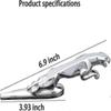 For Jaguar 3d Emblem Car Front Vehicle Hood Ornament Car Cover Chrome Eagle Badge Car Accessories