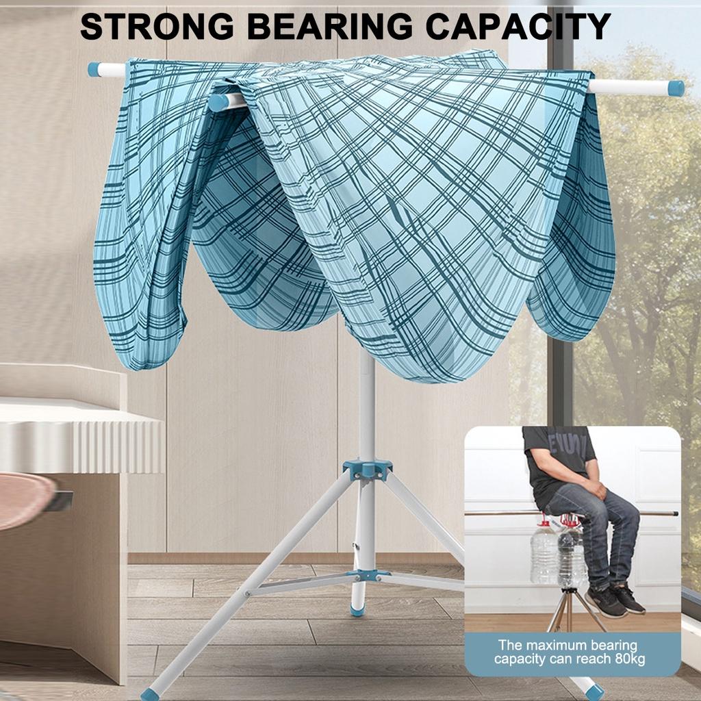 Нержавеющая сталь Вешалка для одежды Наружная Внутренняя Сушилка для одежды Подвесная стойка Балкон Спальня Вешалка Складная сушилка для одежды с роликом