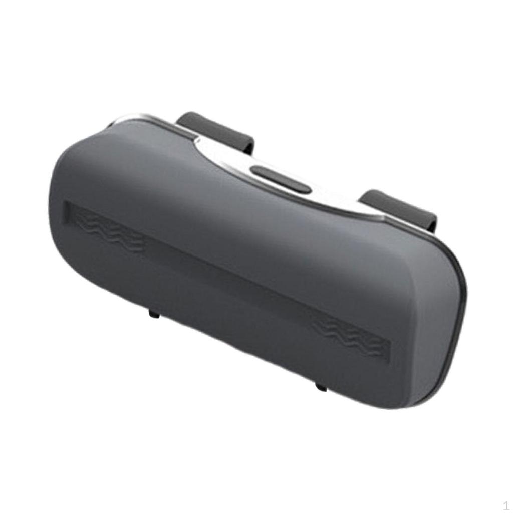 Etui na okulary przeciwsłoneczne do osłony przeciwsłonecznej samochodu, Twarde i Solidne, Pudełko na akcesoria do wnętrza samochodu, 19 cm X 5 cm