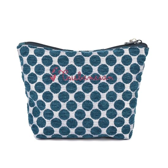 [Kusuguru Japan] Parlor Suzuran-do Jacquard Woven Pouch - Suzuran-san BL