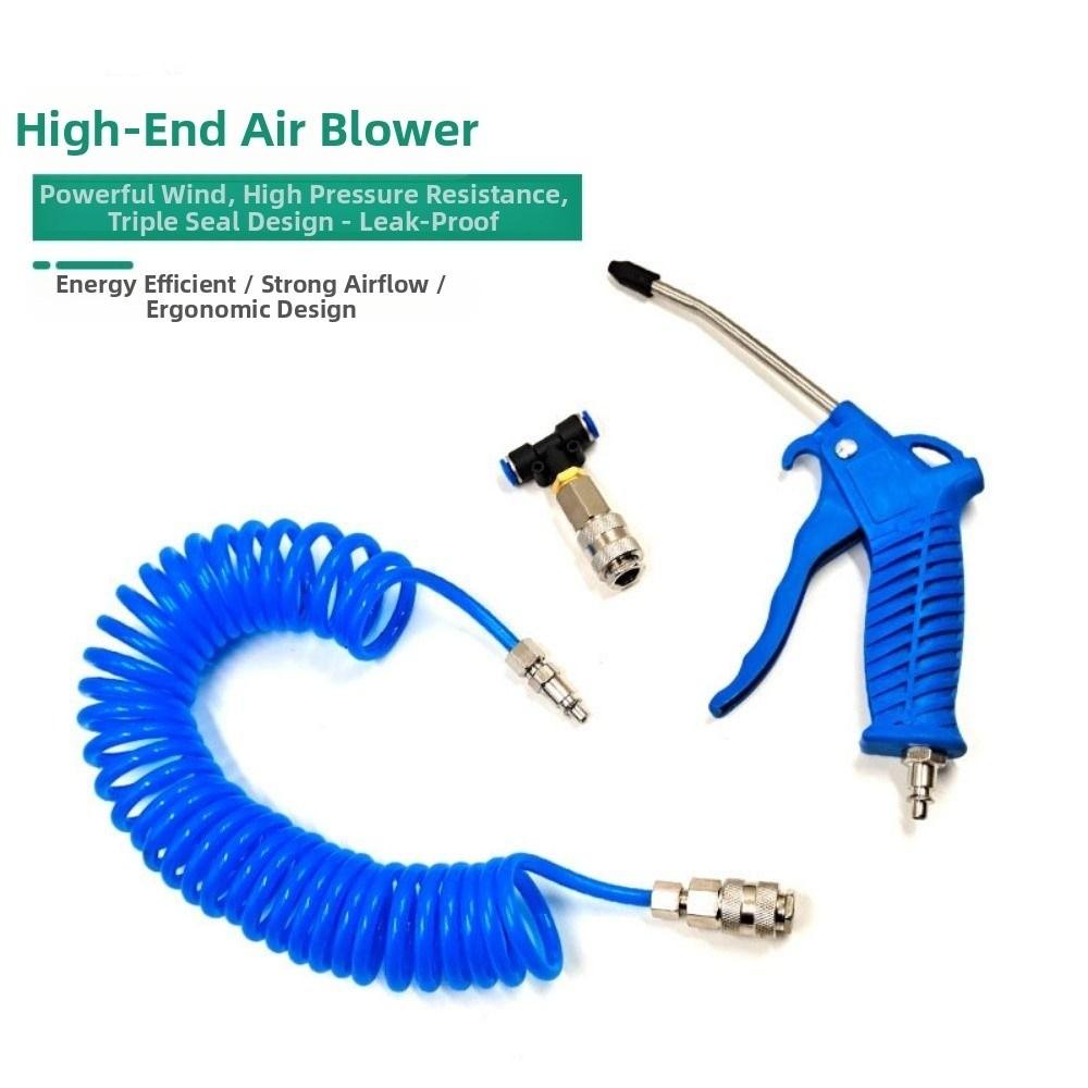Plastic Air Pipe Air Duster Blow Set Air Duster Spray Quick Coupling Pneumatic Combination Kit High Pressure with Spring