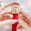 OLEVS New Fashion Luxury Ceramics Butterfly Surface Watch Women Automatic Mechanical Watches For Women Montre Femme Reloj