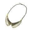 Fashionable Angel Retro Wing Pendant Women Metal Necklace For Travel And Gift