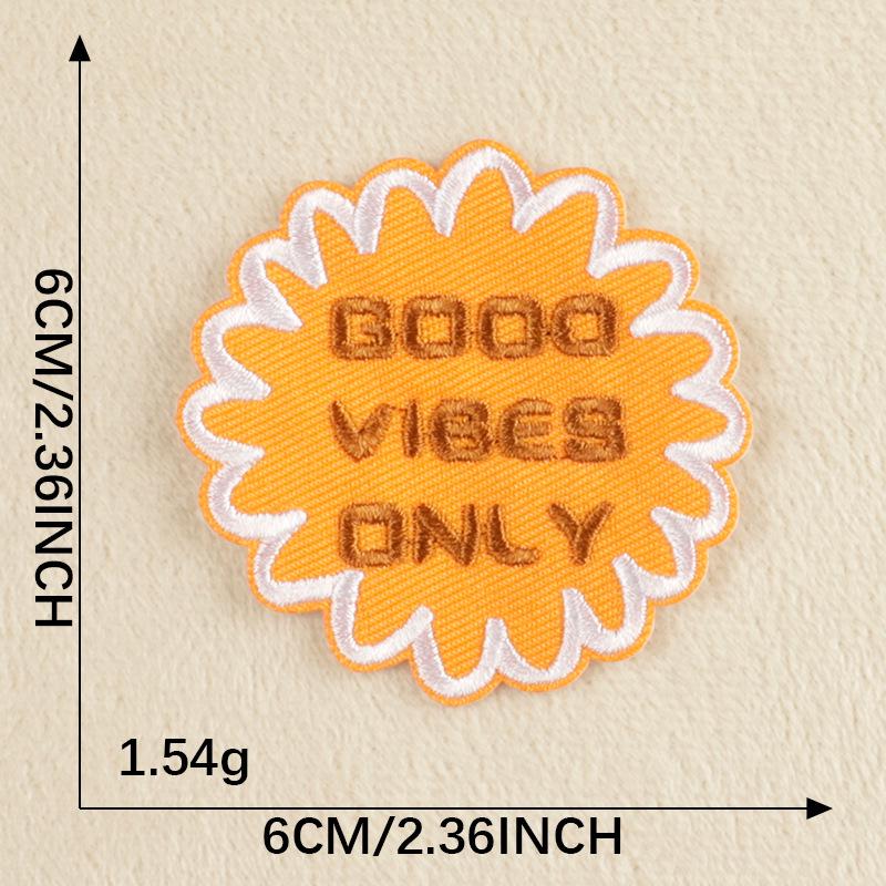 Regnbue Broderi Klistremerke Merke - Kles Tilbehør Patch