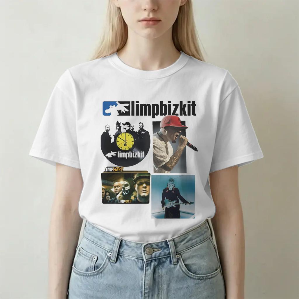 Unisex Unisexs Rock Rap Bizkit Limp T Shirt Cotton Tops Vintage Short Sleeve Crew Neck Tees Printed Tshirt