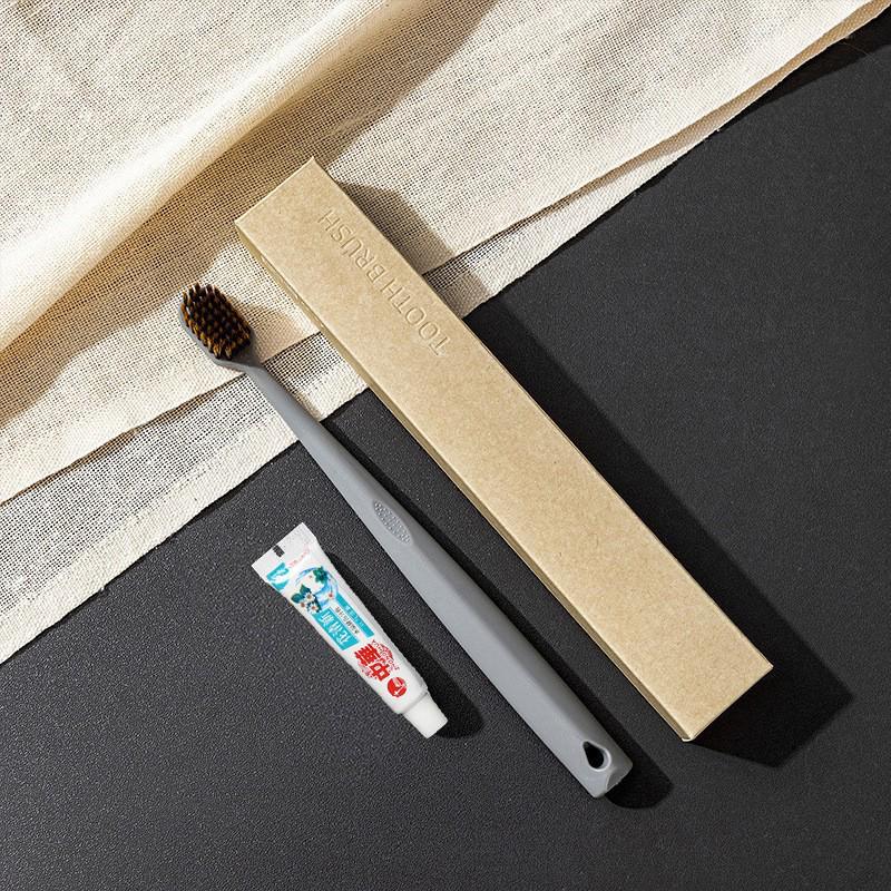 "Special Hotel Toiletries Set: Comb, Disposable Toothbrush with Toothpaste, Soft Bristles, Ideal for Homestays"