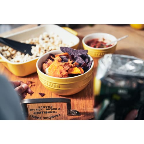 Staub "Citoron" 12cm Bowl, Ceramic, Heat-Resistant, Oven and Microwave Safe [Official Japanese Product] Ceramic Citoron Color Bowl Z1029-532