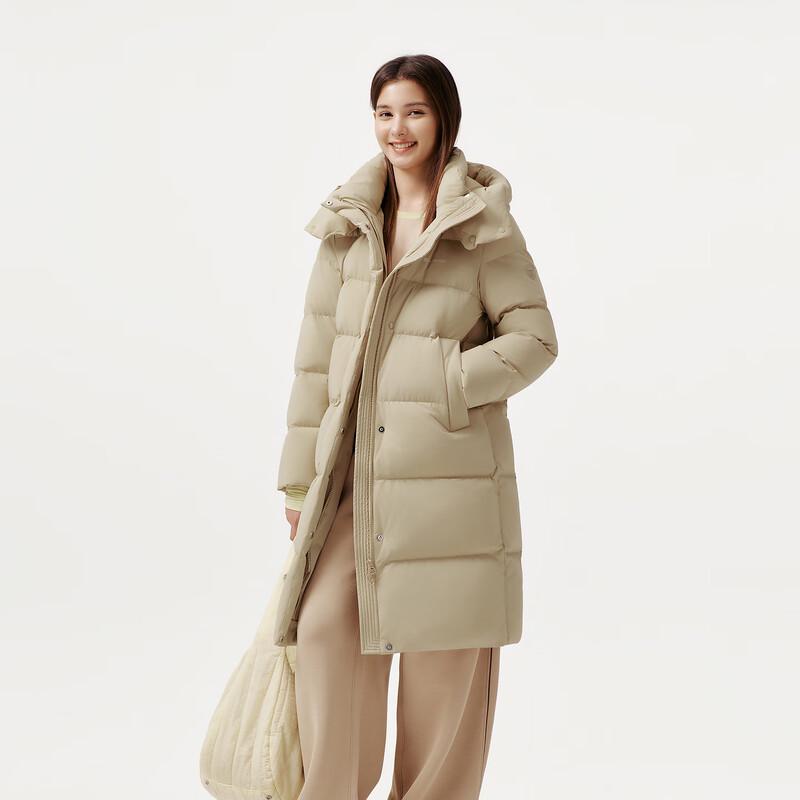 

Tanboer Women s Mid-length Detachable Hood Down Jacket 5530760A L (170cm)