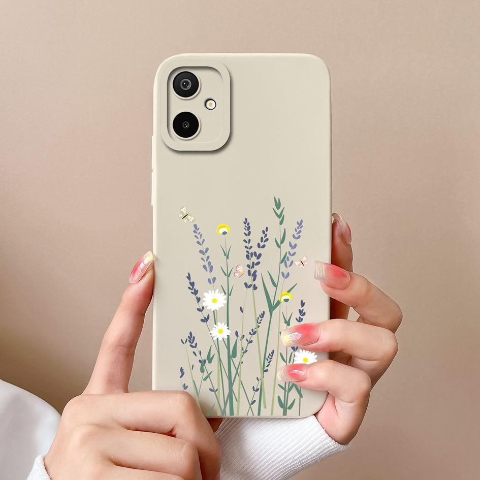 Casing For Samsung Galaxy M06 S25 Edge A06 F06 F16 M16 Beautiful Flowers Avocado High Quality Shockproof Silicone Protective Cases For Samsung Housing