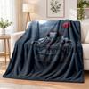 IT Pennywise Flannel Throw Blanket Soft Warm Cozy For Sofa Bed Indoor Home Bedroom Use