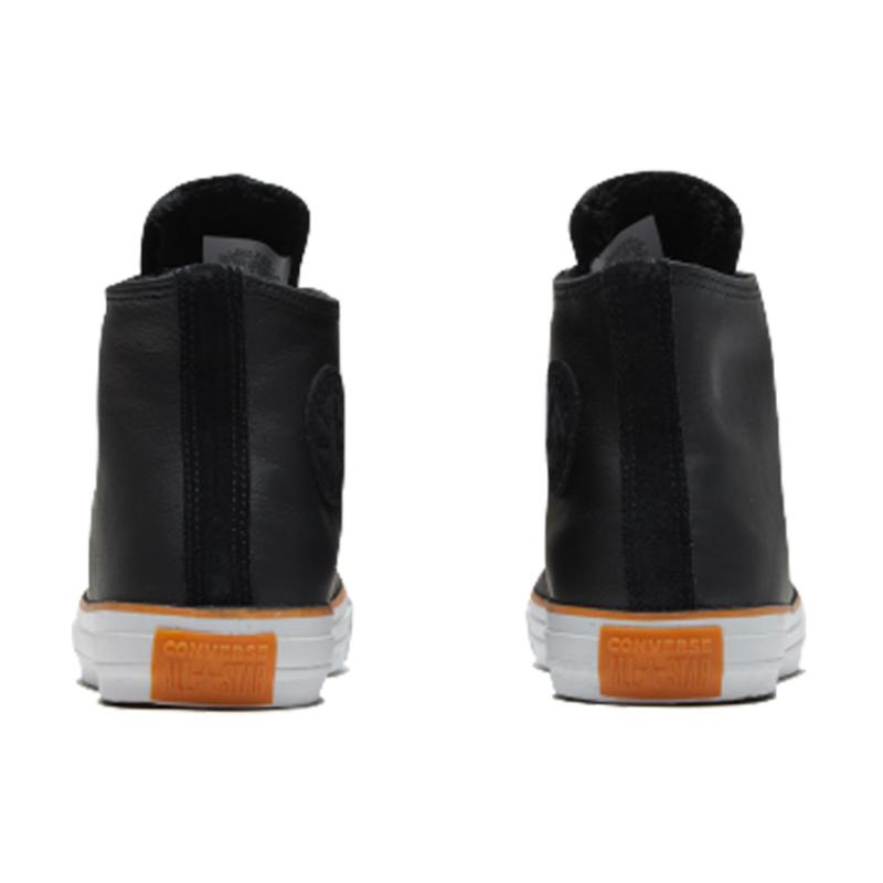 Converse Chuck Taylor All Star Cold-Resistant Casual & Comfortable Mid-Top Canvas Shoes Unisex Black & White
