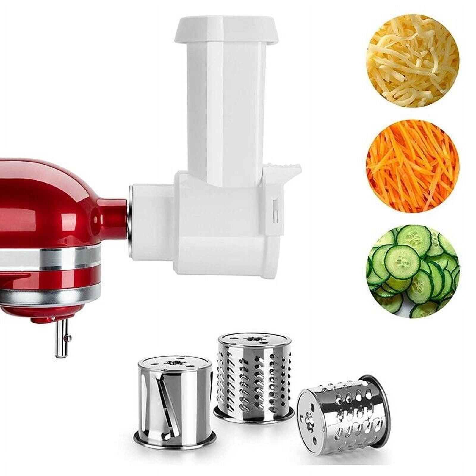 

Kitchen Gadgets Vegetable Slicer Multifuctional Stainless Steel Cheese Grater Slicer Shredder Attachment Kitchen Accessories арбуз красный