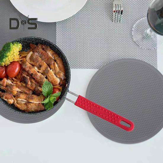 3 Pezzi Sottopentola in Silicone per Piatti Caldi Antiscivolo Supporti Caldi per Padelle Resistenti al Calore Sottopentola Multifunzionale da Cucina per Piano di Lavoro