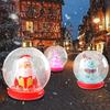 Giant LED Inflatable Christmas Ball Remote Control Outdoor Holiday Decoration for HomeOffice Theme Party Christmas Display Decor