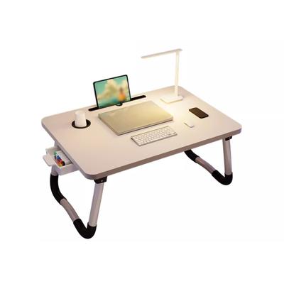 Laptop Bed Desk Foldable Portable Bed Table Tray Stand with Cup Holder Drawer for Sofa Floor