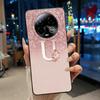 Black Case For BLU Bold K50 Soft Silicone Anti-scratch Casing For BLU Bold K50 Lucky A-Z Letter Pink Shiny Starry Sky Back Cover