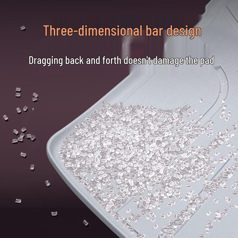 Leapmotor B01 Trunk Mat TPE: Waterproof, Semi-Enclosed Tail Box Mat for 25 Models