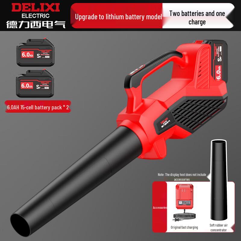 DELIXI ELECTRIC Cordless Power Blower CN Plug (adapter Included)