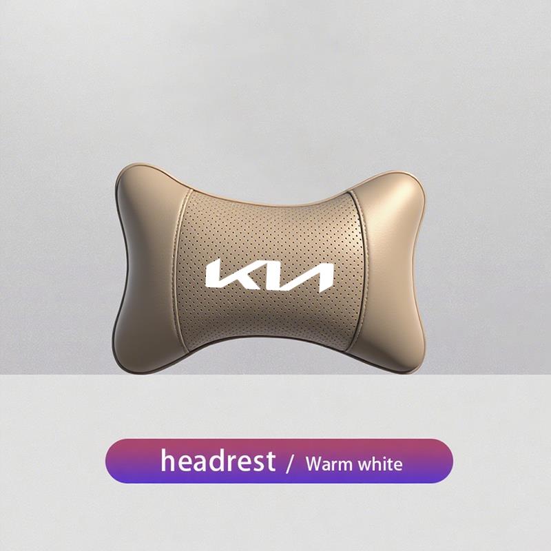 

Car Headrest Auto Breathable Seat Neck Pillow Accessories For KIA EV6 Stinger RIO Sorento Picanto Ceed Borrego Syros K4 K5 K8 K9
