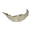 Sculptural Decorative Bowl with Enamel Finish Multifunctional Aluminum Fruit