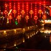 New Led Chinese Festival New Year Red Lantern Decoration String Light Spring Festival Curtain Light IP54 Rated Christmas Lights