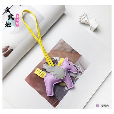 Pendant Leather Tassel Cute Angel  Accessories Suitable For Bag Hanging Ornaments