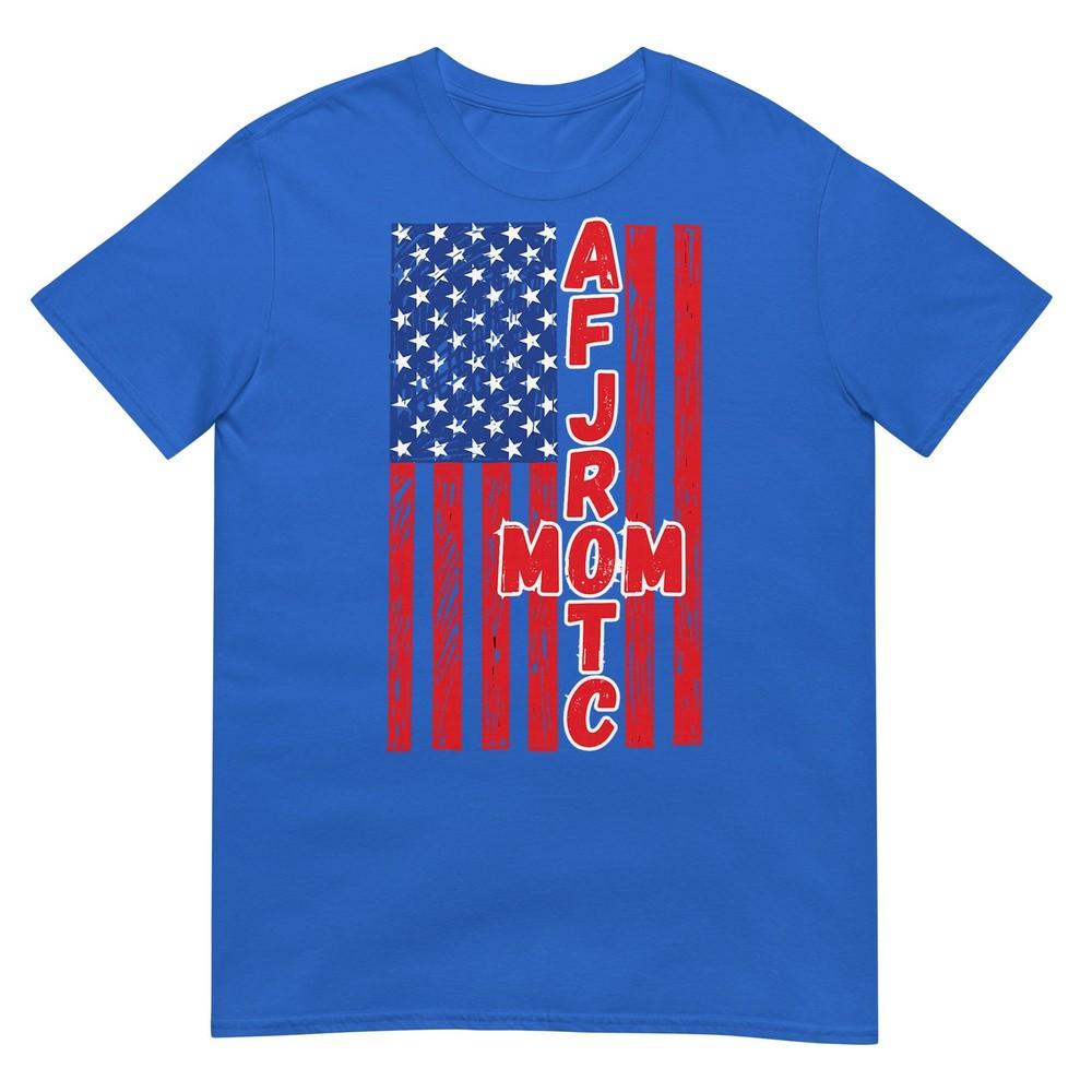Afjrotc Mom American Flag Military Junior Rotc Cadet Mother Tshirt