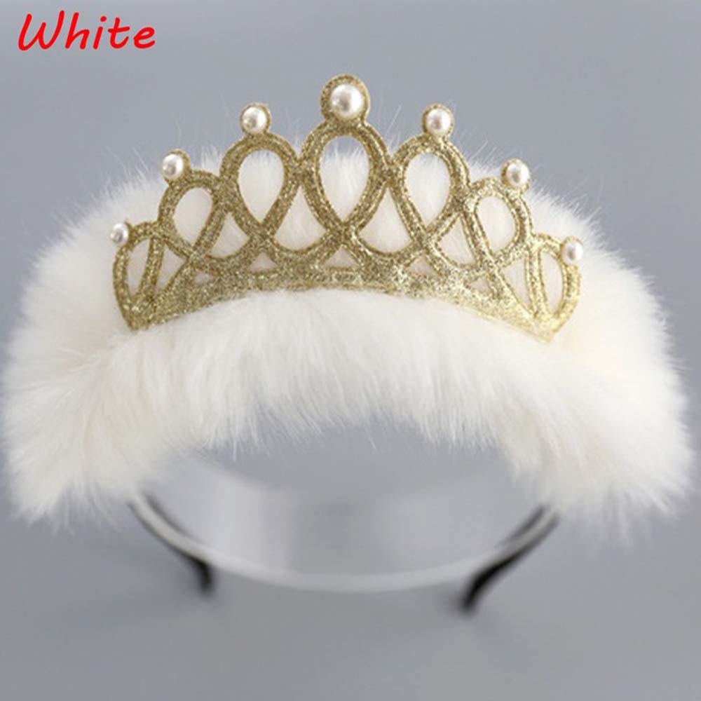 Cute For Party Crown Children Kids Girls Hair Band Hair Hoop Birthday Headwear Headband