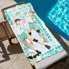 H-haikyu-u Cartoon Anime Cute Towel Beach Quick Dry Soft Pool Towels Gift for Travel Gym Shower Camping Sports