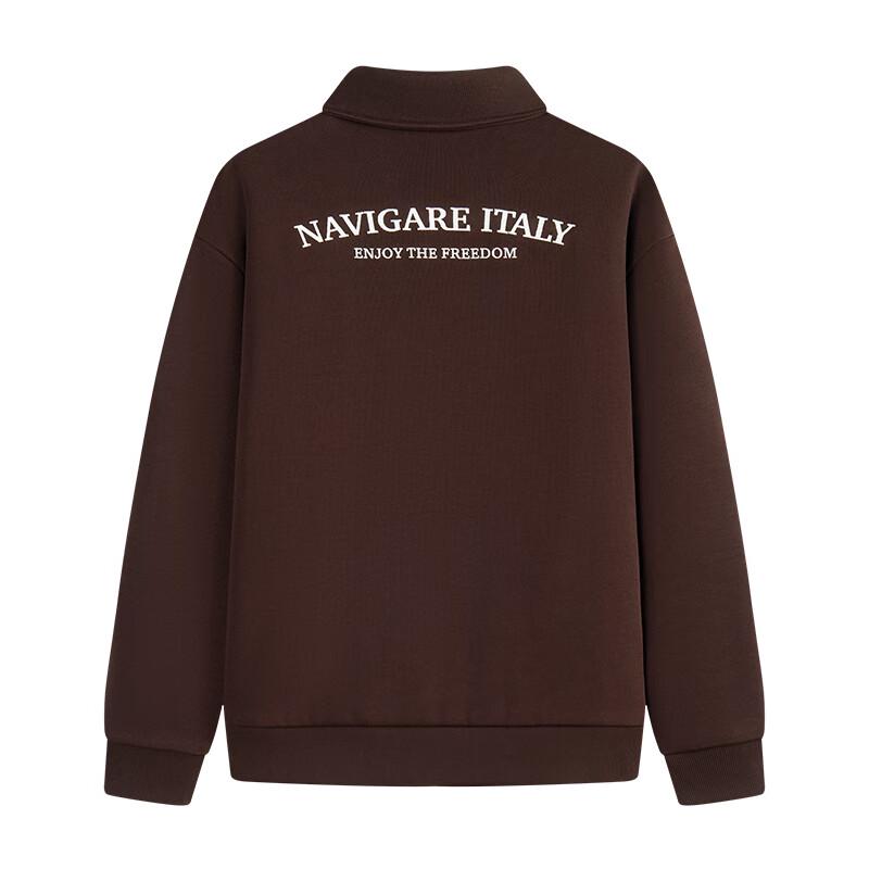 Navigare Men's Retro Lapel Cardigan Jacket