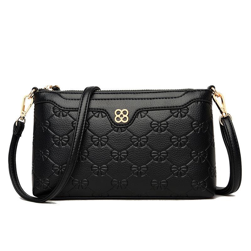 Small bag women's 2025 new summer light clutch bag women's mobile phone change bag textured soft-sided messenger bag