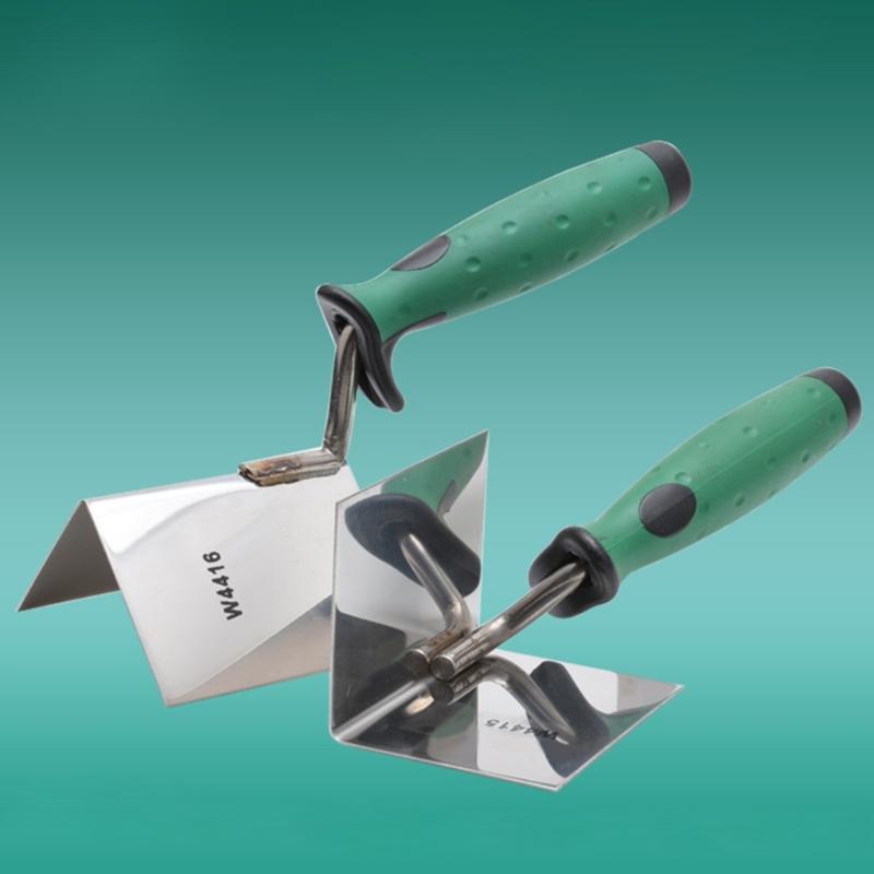 90 Degree Home Renovation Drywall Corner Tool Professional Repairing Corner Mudding Tool Stainless Steel Putty Scraper