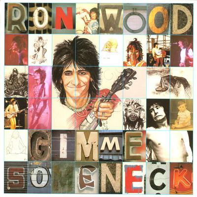 LP Record RON WOOD  Gimme Some Neck JC35702 Columbia 1979 Canada Rock Used