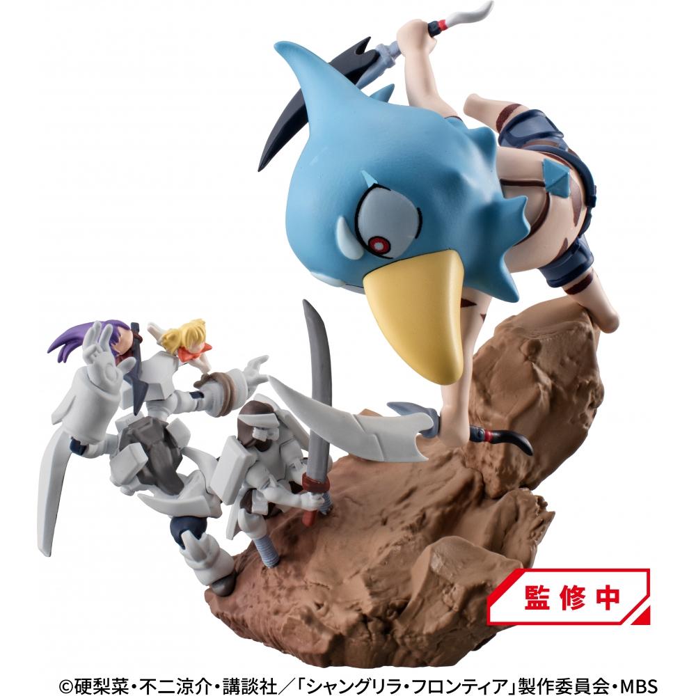 Shangri La Frontier Petit Rama Ex Shangri La Frontier Vs Monster dioRama Collection  1box  3pcs
