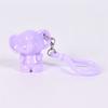 Elephant Shaped Silicone Lip Brush Keychain Pendant Fashion Makeup Brush Cute Lip Mud Halo Dye Brush Concealer Brush