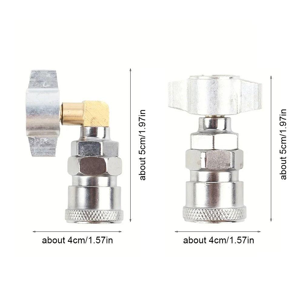 1Pcs Straight Through/Integrated Elbow Pneumatic Connector Silver Metal Air Tank Adapter Truck Dust Blower Parts Pipe Fitting