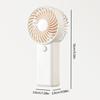 AM4 Battery Operated Handheld Fan Indoor Outdoor Use Ergonomic Handle Lightweight For Kids Adults Outdoor Travel