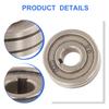 Feeder Roller Wire Guide Wheel Silver V-Groove/U-Groove 0.6/0.8/1.0mm 1Pc Fittings Replacement Factory Workshop