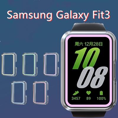 (Glowing At Night) Luminous PC Hollow Case For Samsung Galaxy Fit3 SM-R390 Protective Cover for Samsung Galaxy Fit 3 Accessories