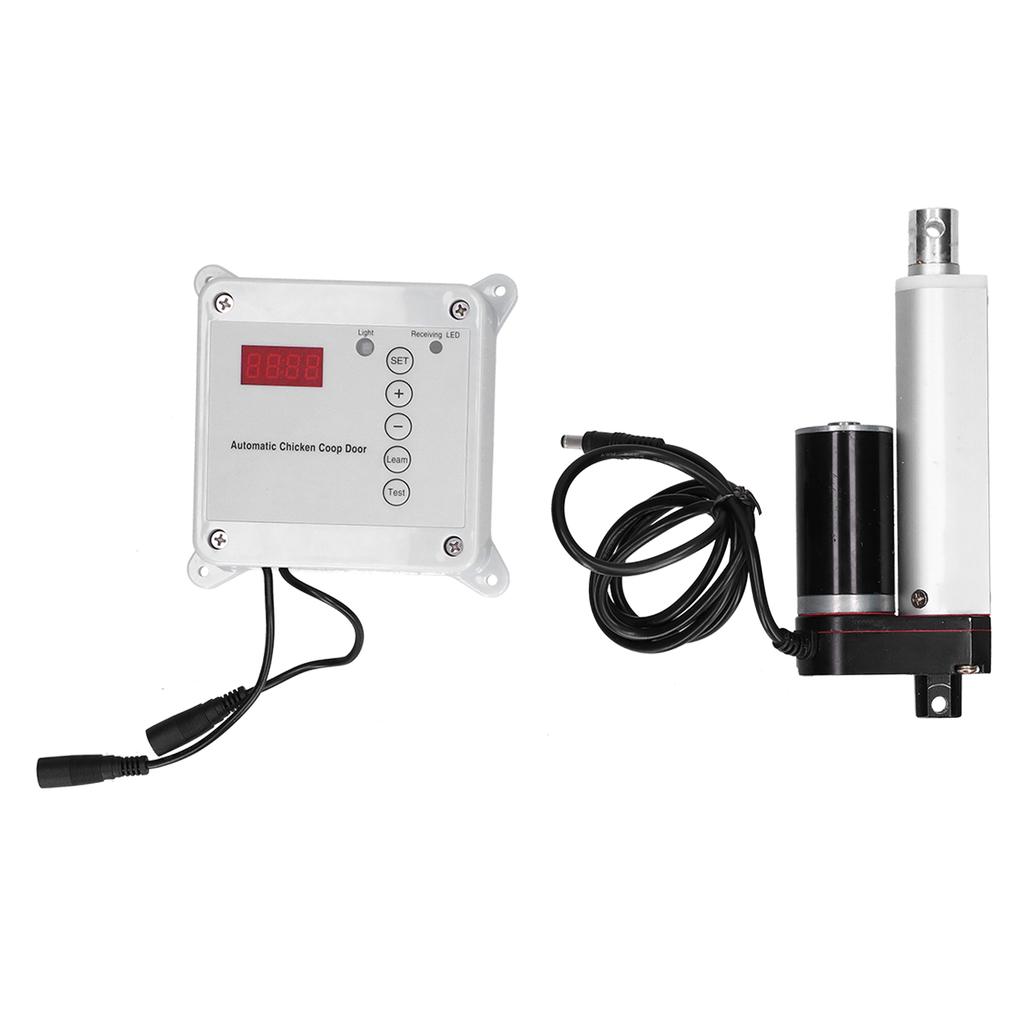30W Coop Control Automatic Timing Photosensitive Chicken Coop Control for 230?1000mm Door 100?240V