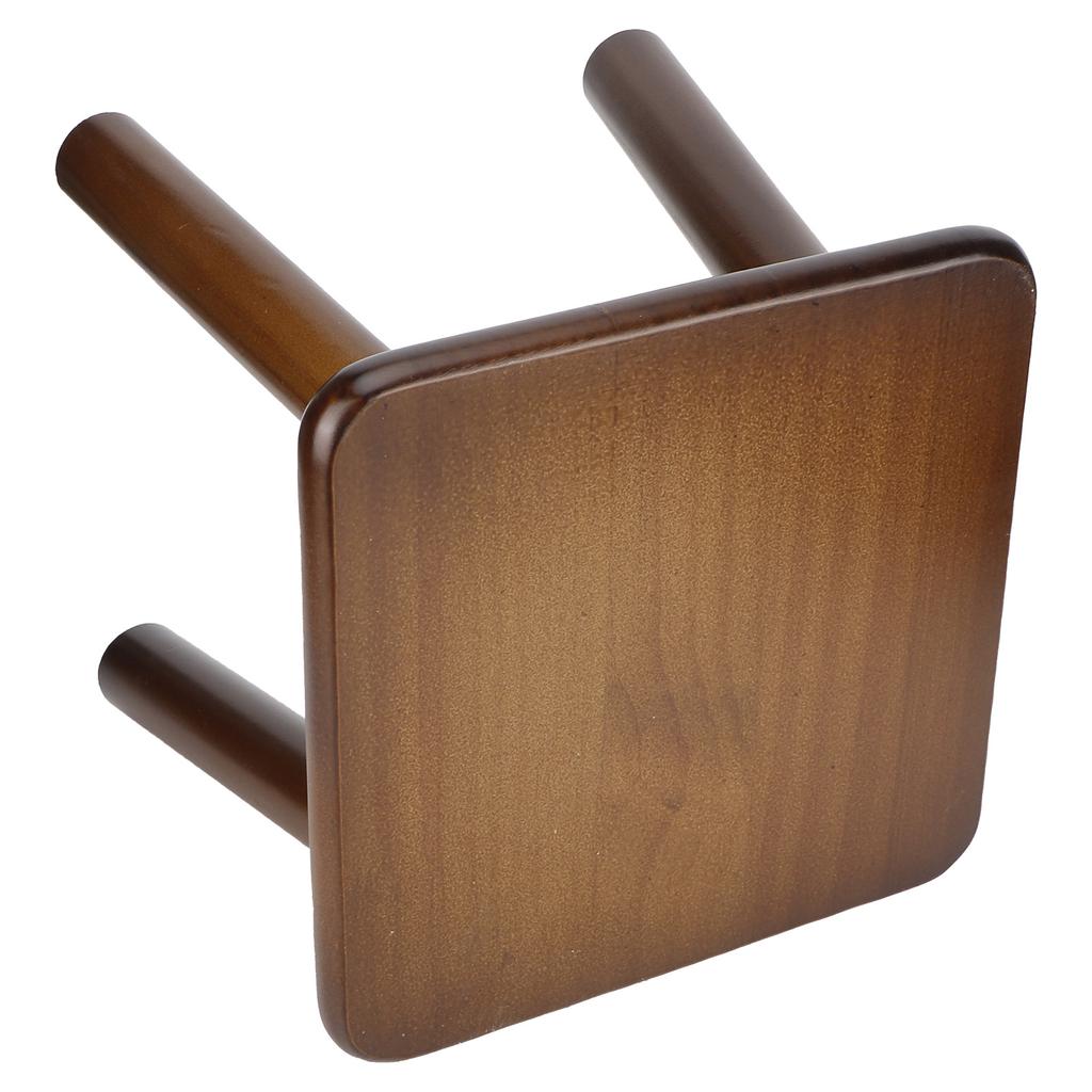 Multi Purpose Household Wood Stools Cute Small Bench Child St Furniture Stool( NutBrown )