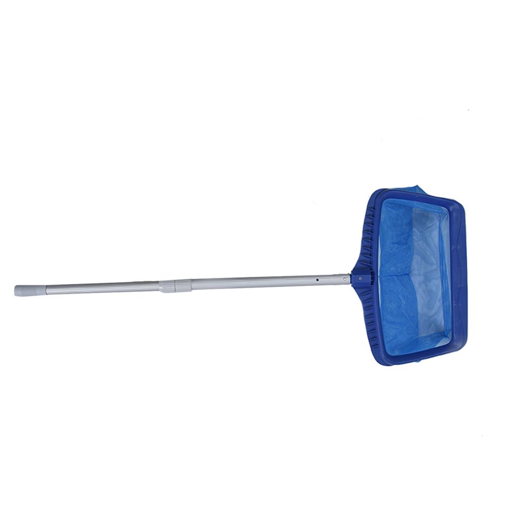 Pool Cleaning Net Pool Skimmer Net with Telescopic Aluminum Rod for Swimming Pool