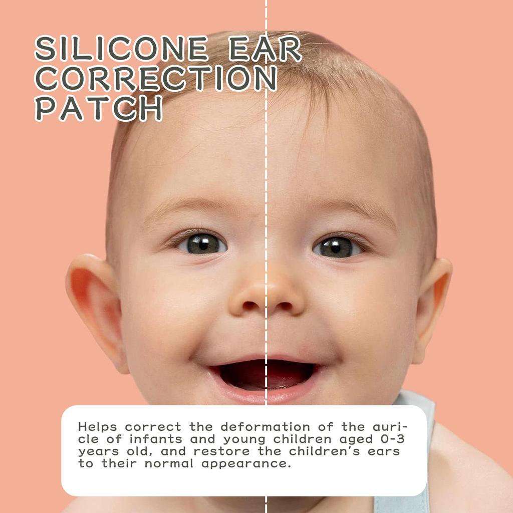 WIIEEY Silicone Auricular Correction Stickers Help Children Correct Dilated Ears Breathable and Waterproof Stickers